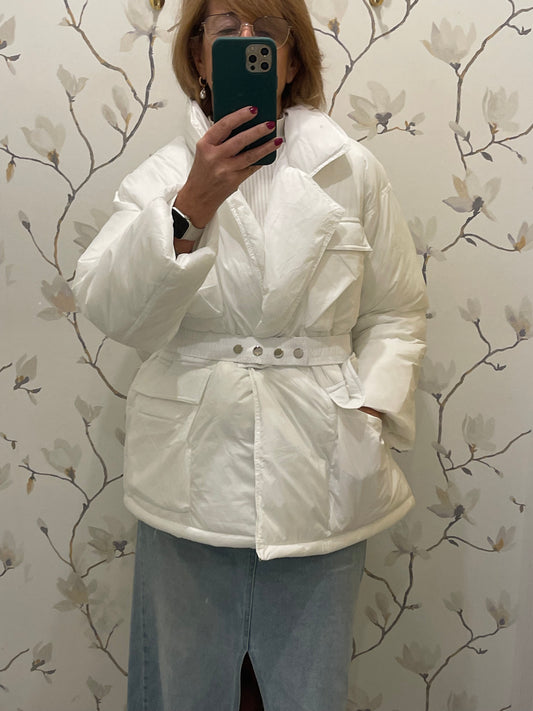 Parka blanca