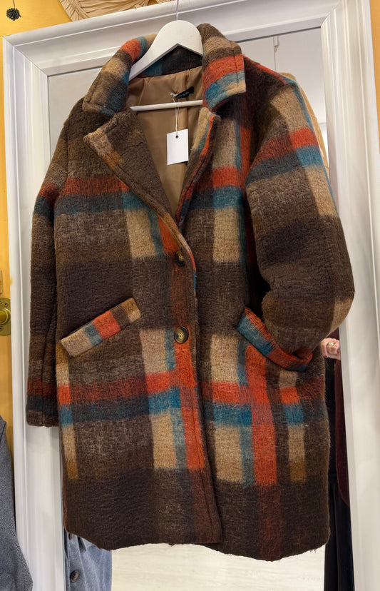 Abrigo cuadros