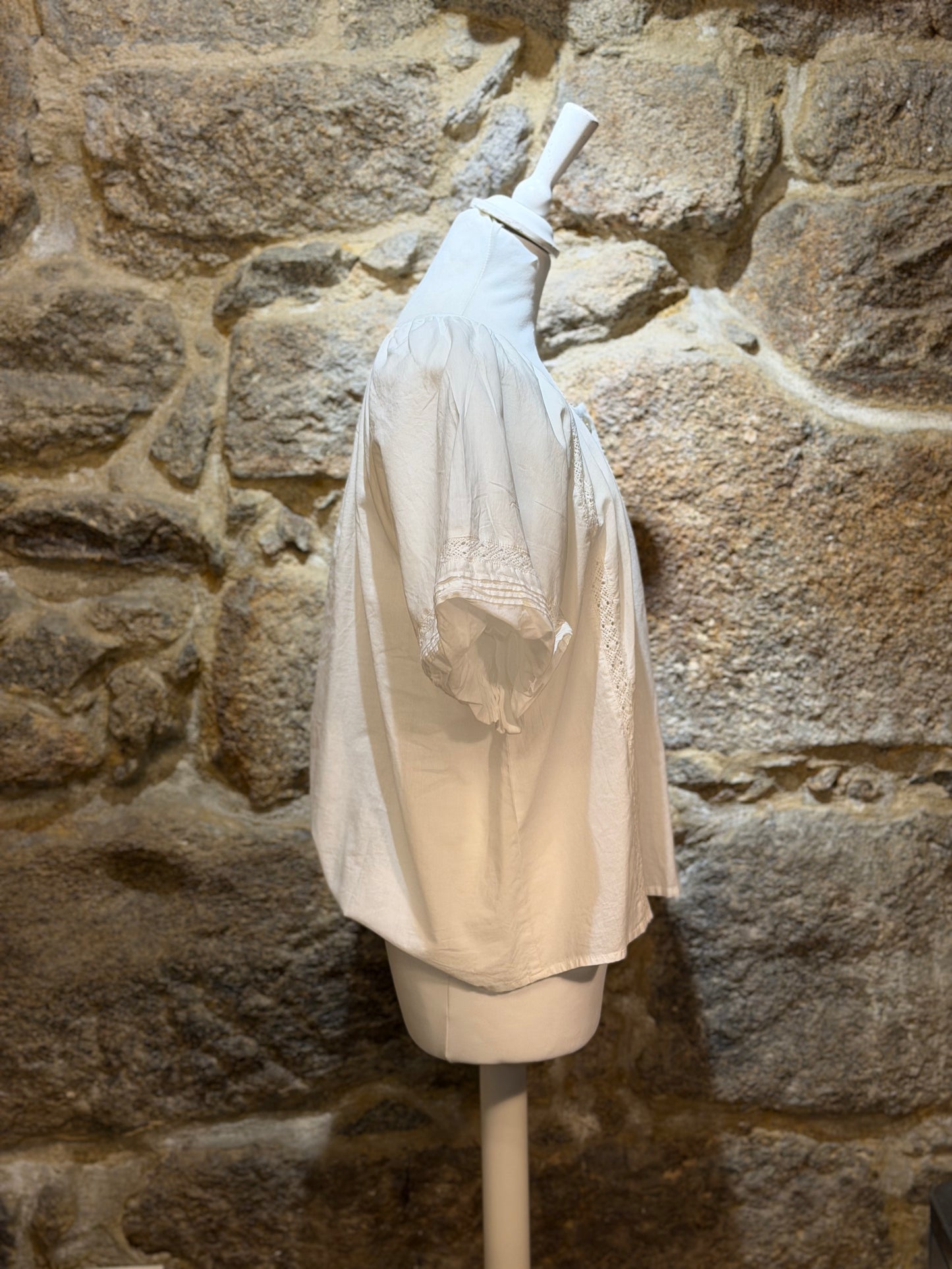 Camisa manga abullonada