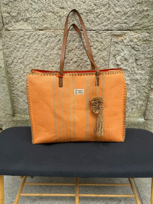 Bolsa playa naranja