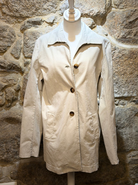 Chaquetón beige