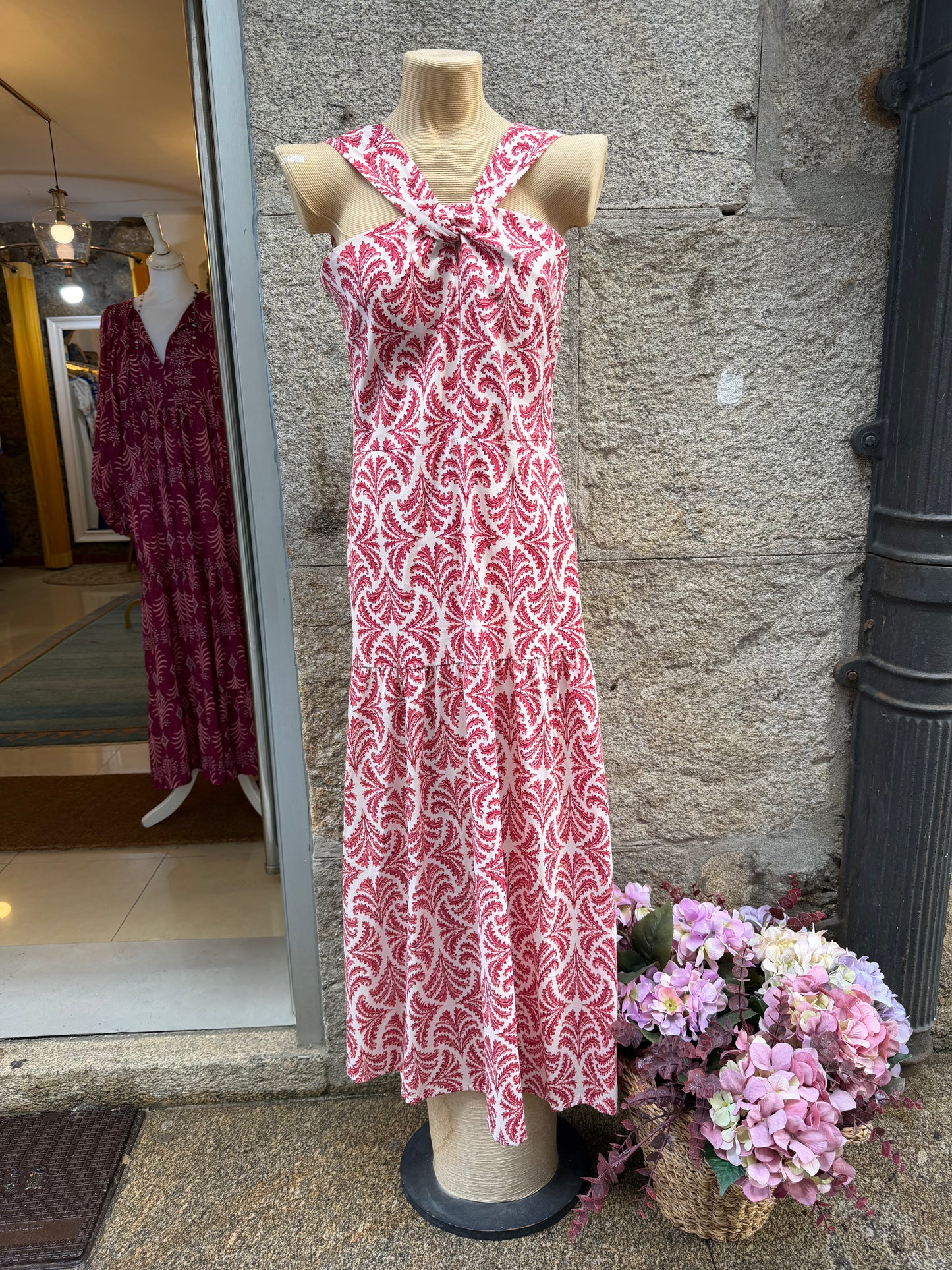 Vestido Hojas