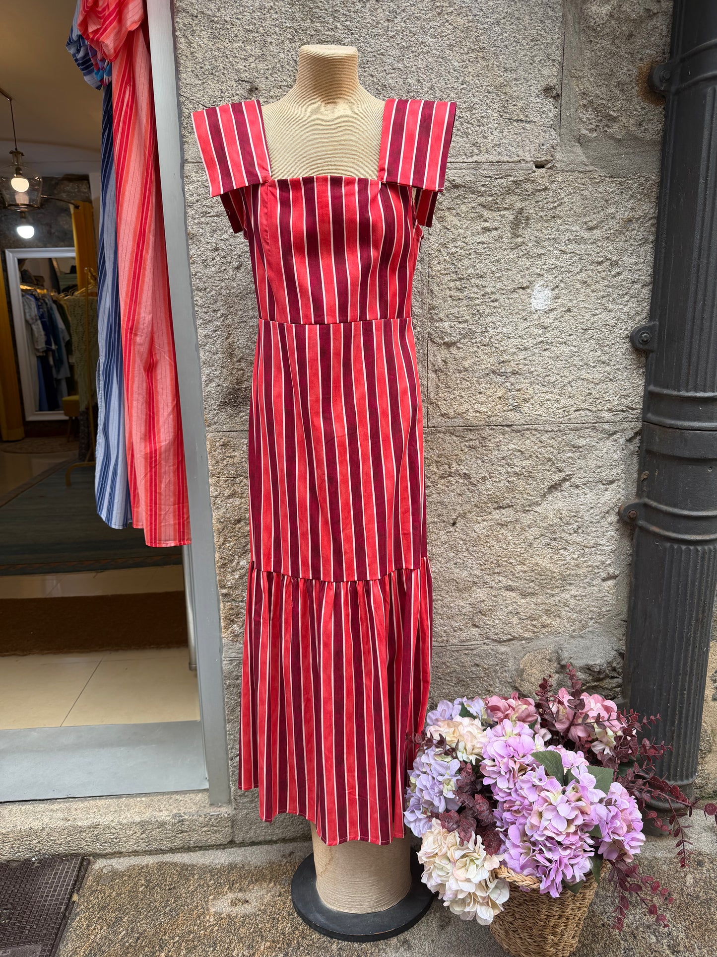 Vestido rayas
